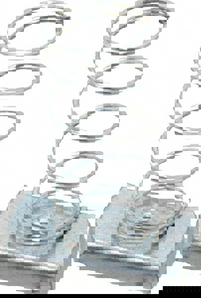 Strut Channel Spring Strut Nut: Use with Attaching Hanger Rod or Other Accessories From Strut